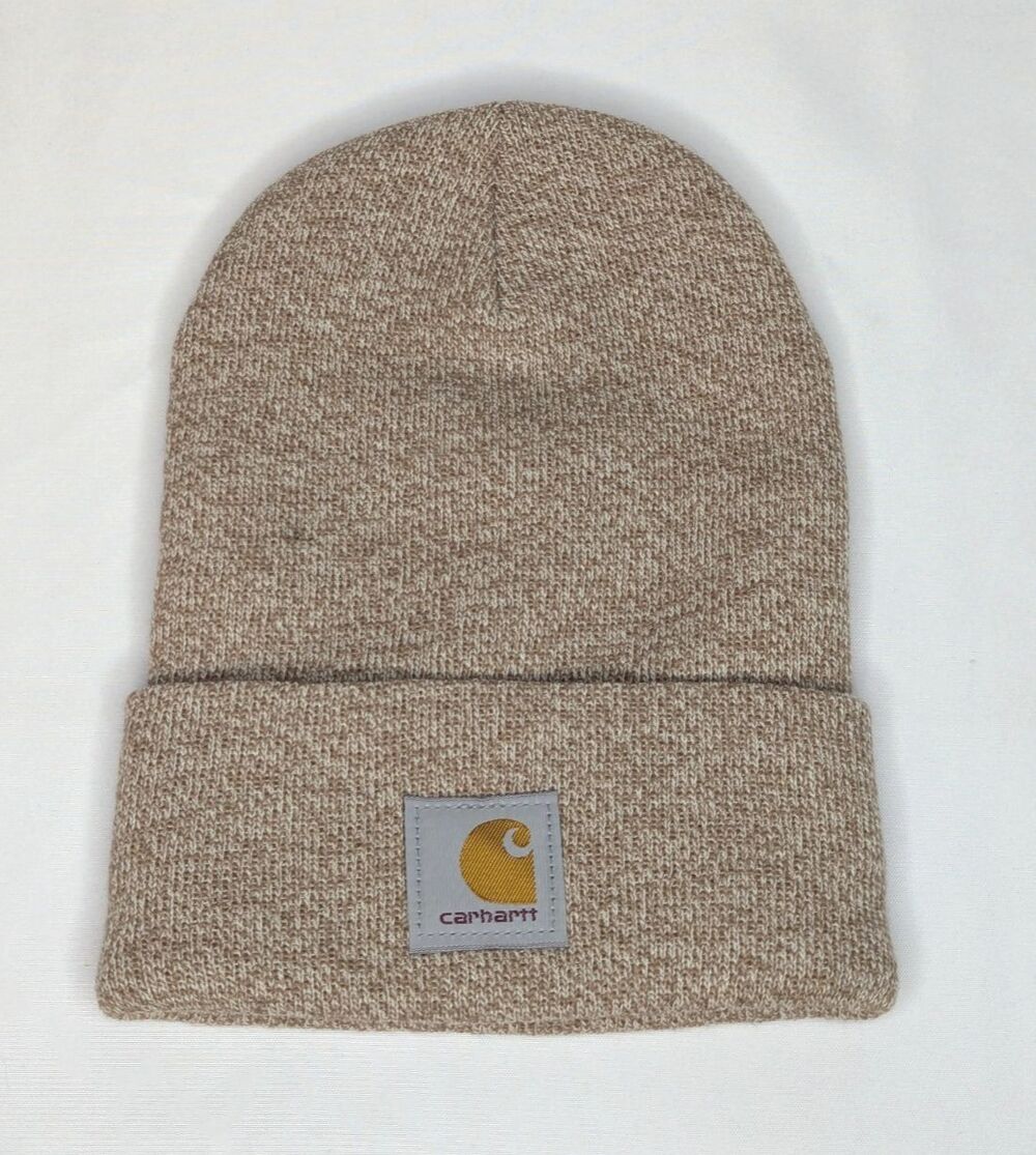 Carhartt Beanie, Pull-On, Knit Cuffed Cap, Brown, Unisex, NWT